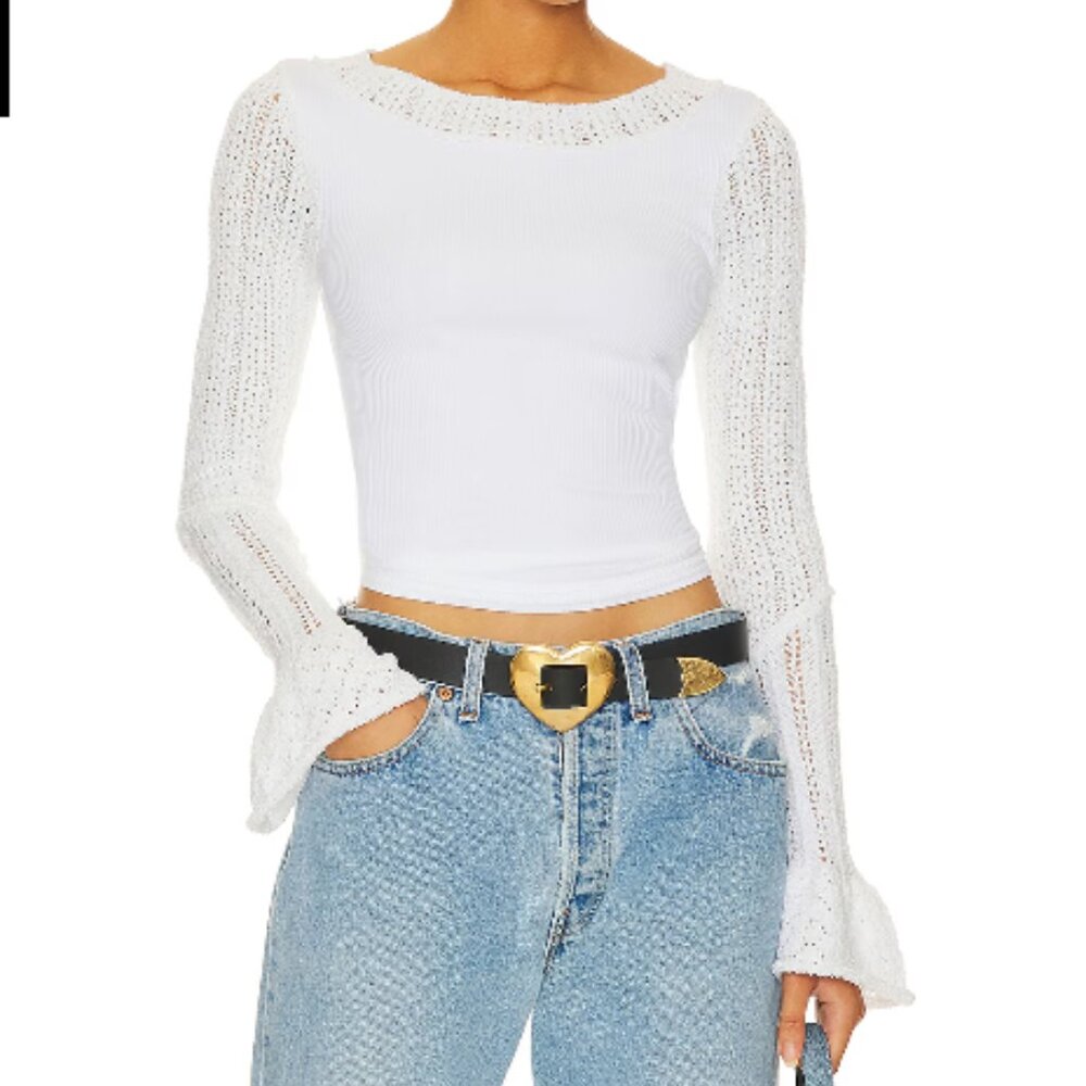 Free People Cuffing Season Top